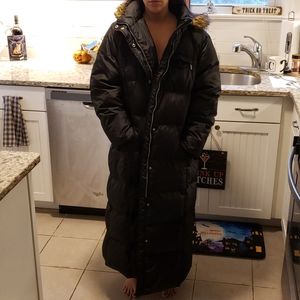 Michael Kors full length puffer coat